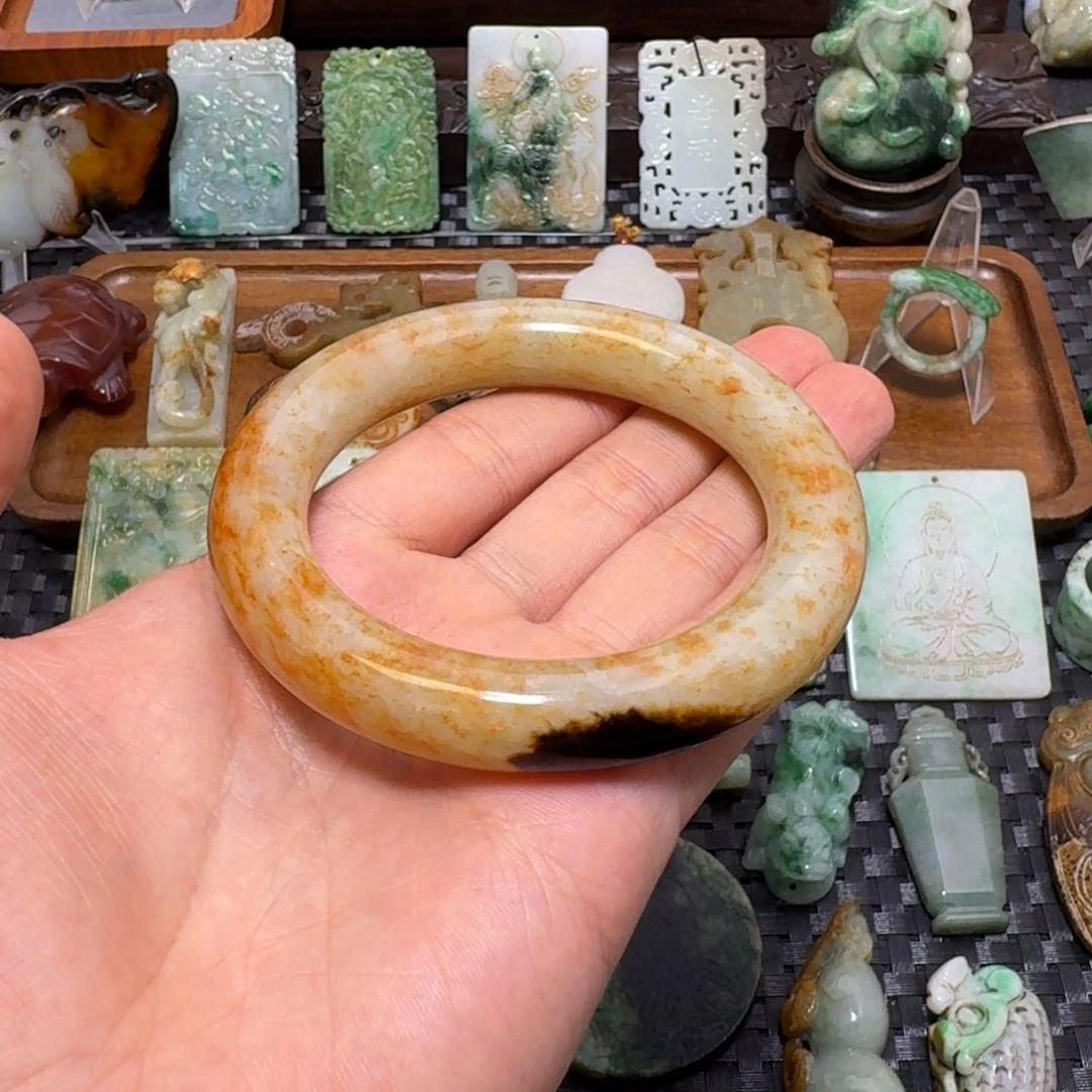 和田玉未镶嵌颈饰竹和田玉颈饰未镶嵌