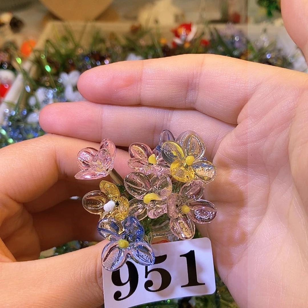 琉璃手工艺品951花瓶