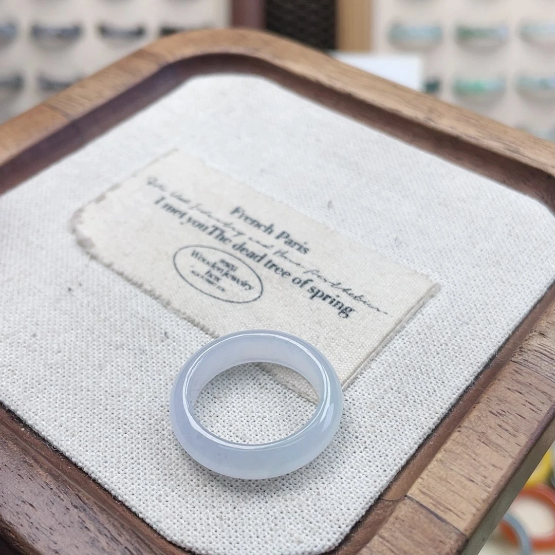 翡翠戒指未镶嵌元***子27 号港 14.15