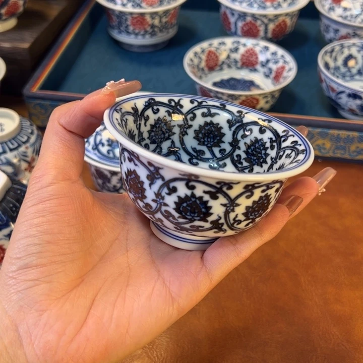 瓷片景德镇陶瓷手工手绘