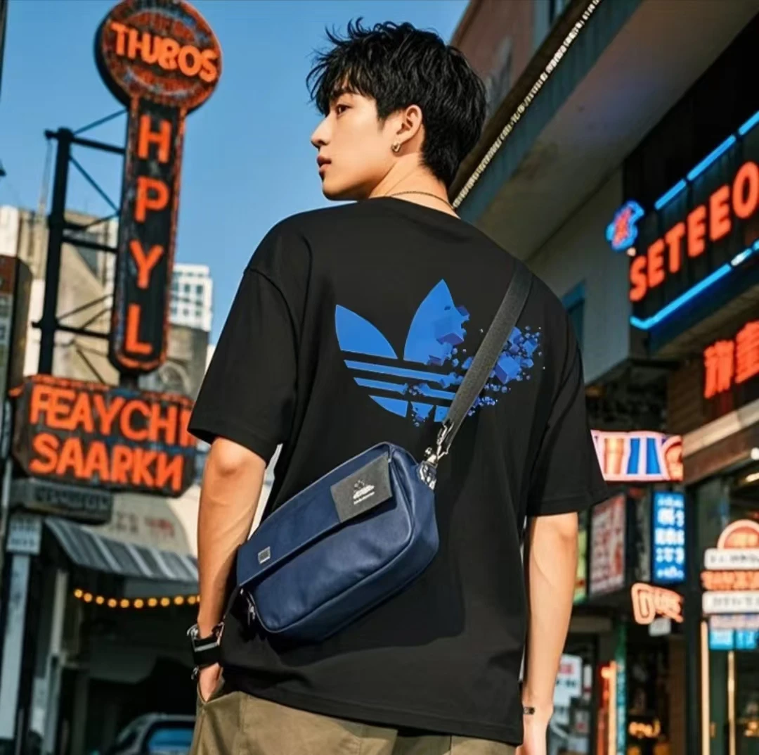 重磅新疆长绒棉短袖圆领云柔水光T打底衫男女同款