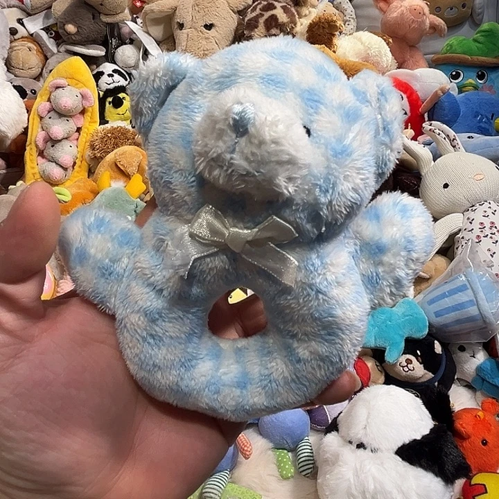 毛绒玩偶摇铃哈哈哈