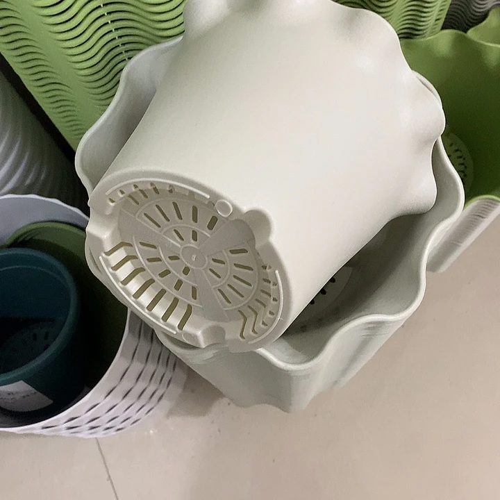 荷叶口20米白5个无托