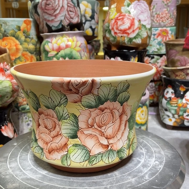 景德镇艺术手绘作品