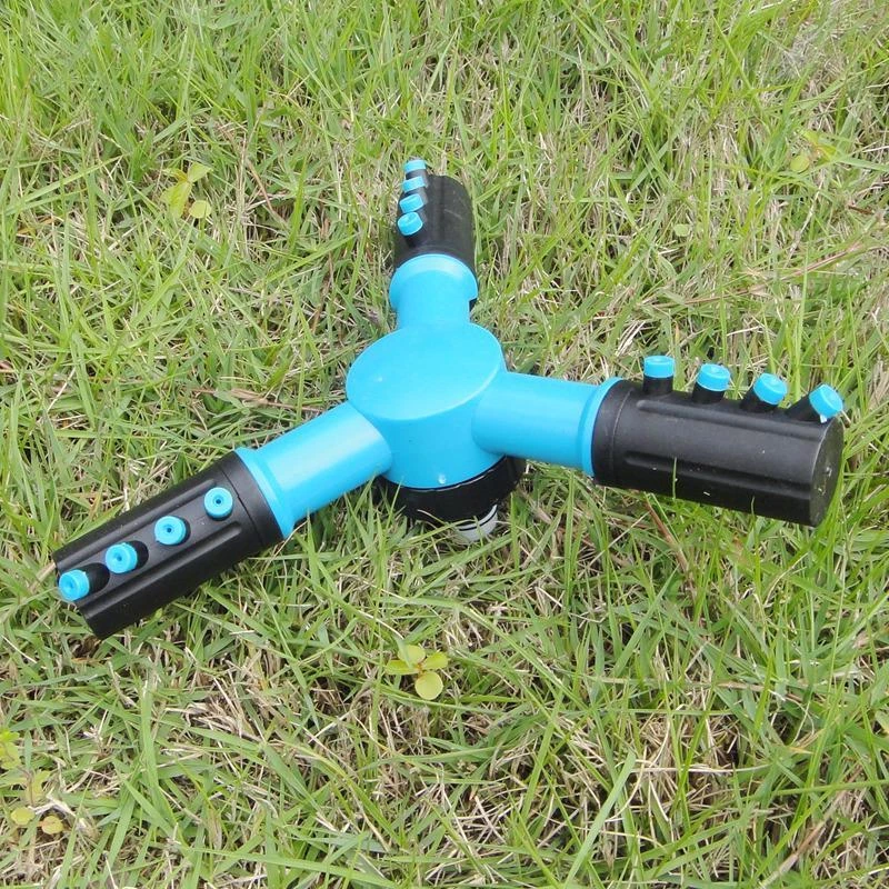 地插式旋转洒水器灌溉喷头浇花浇菜喷水园林菜地草坪自动浇水