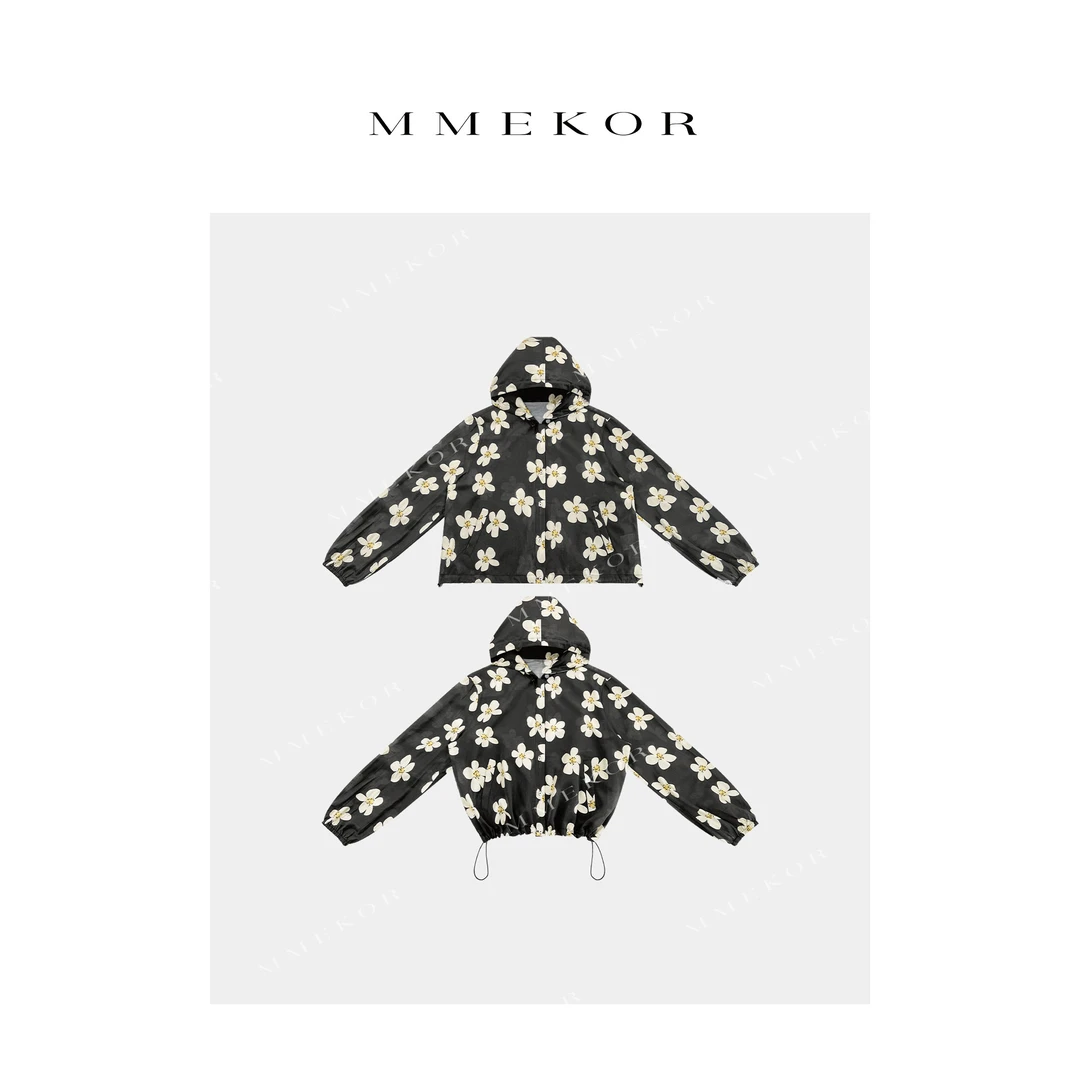 MMEKOR “墨笔生花” 开衫 春夏穿搭时尚上衣 87835