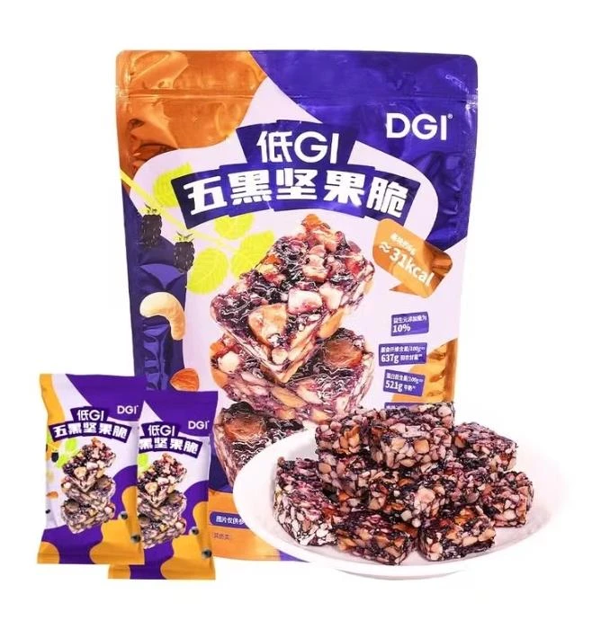 【SHAN姆超市】DGI  低GI 五黑坚果脆