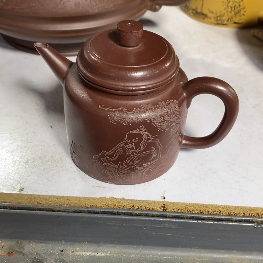紫砂茶壶原矿手工134