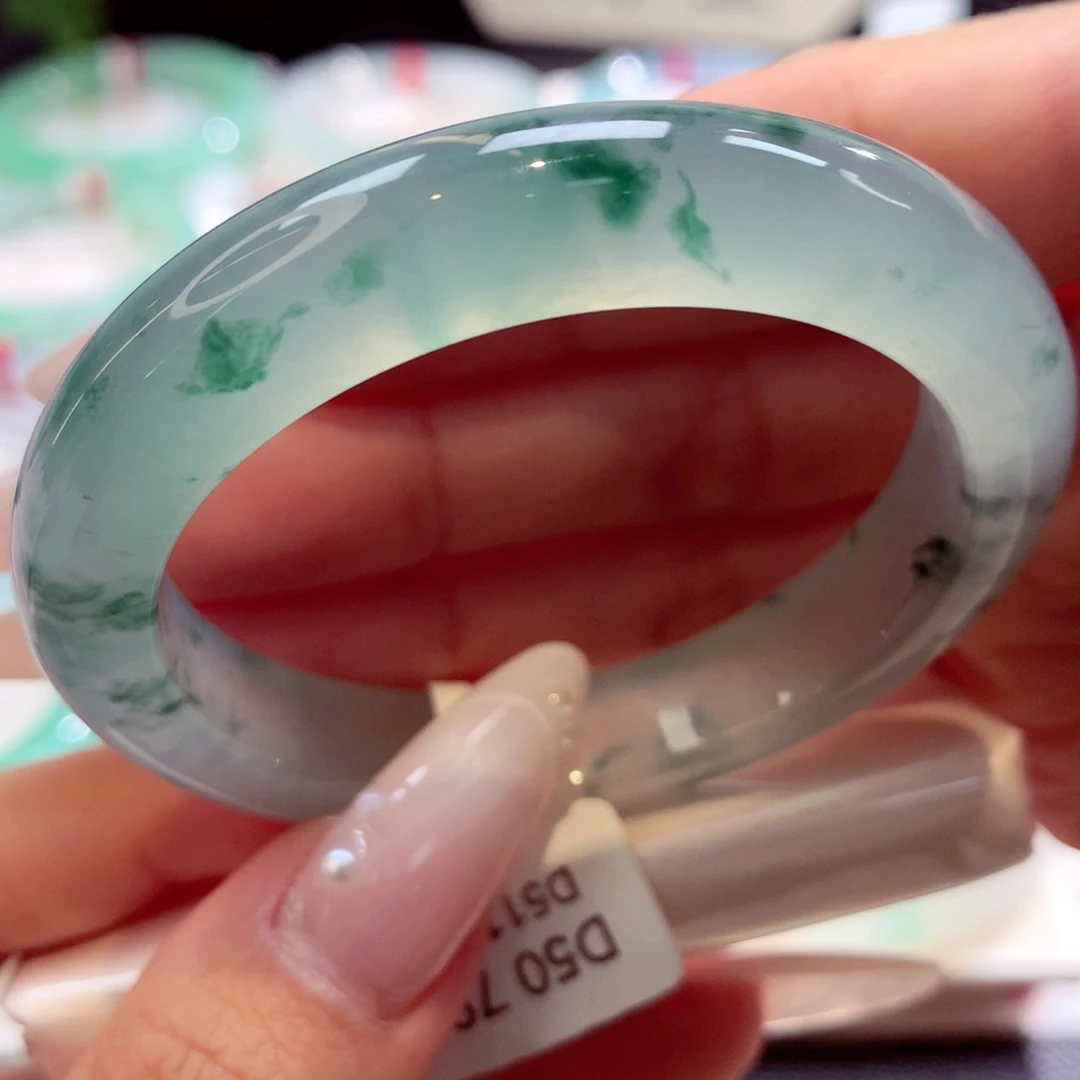 未镶嵌手镯翡翠正圈13号66