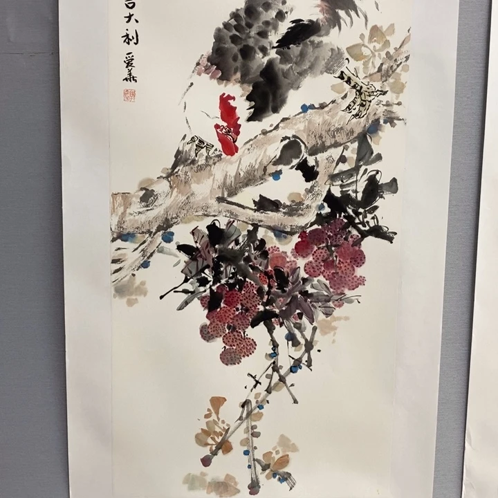 国画亲笔手绘原创