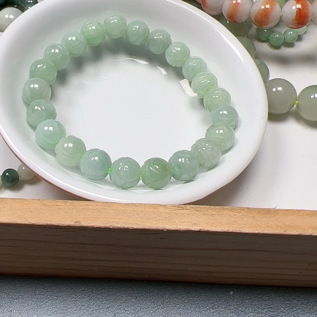 【闪购商品】翡翠手链未镶嵌壹*叁卡9