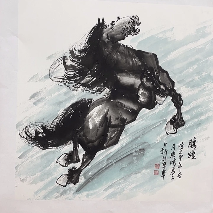 日新画作欣赏作品