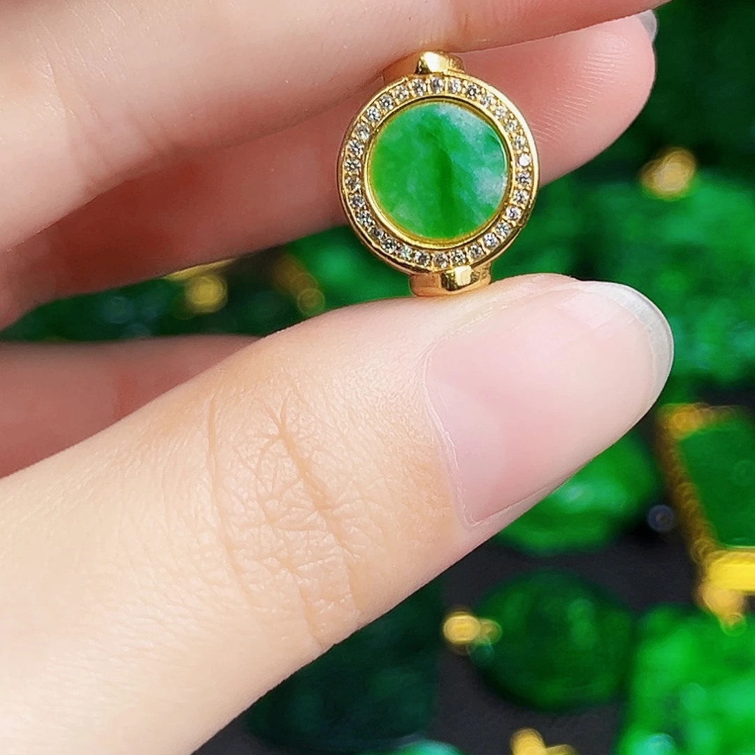 颈饰银S925镶嵌翡翠多样性