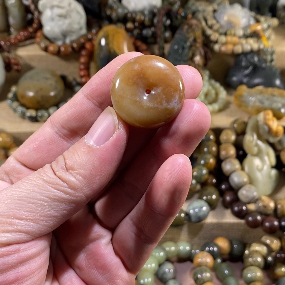 岫岩河磨玉（透闪石质玉）未镶嵌挂件