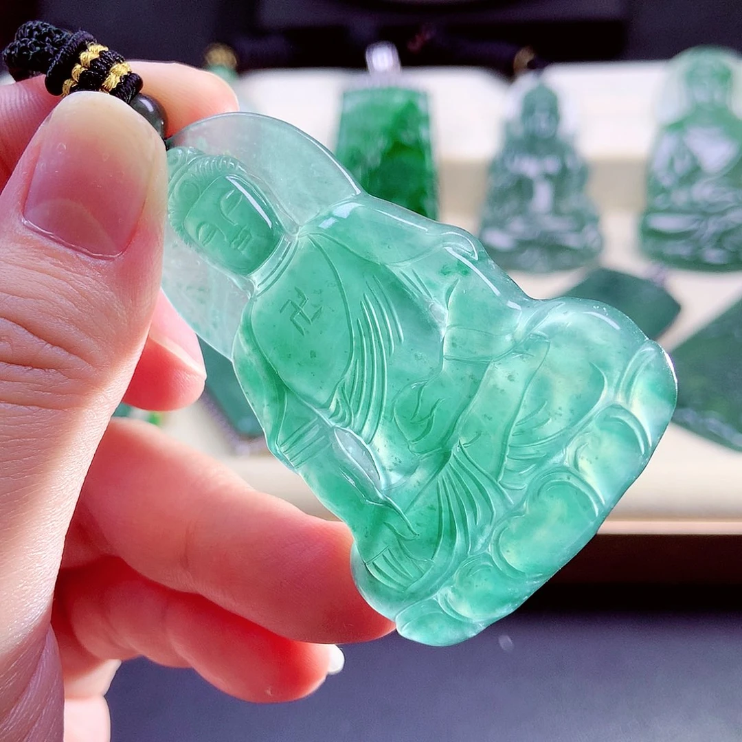 【闪购商品】颈饰未镶嵌翡翠天然