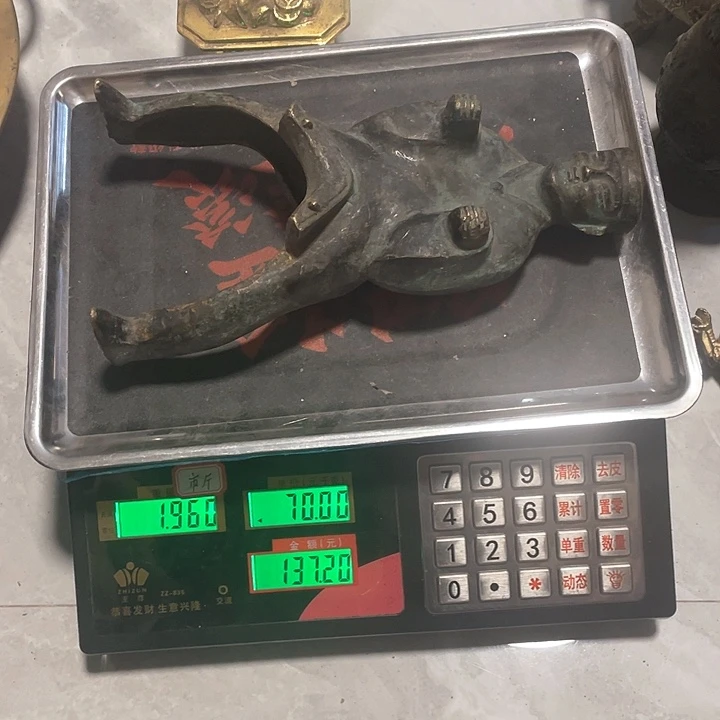 汝**晴二手铜器，默认微瑕