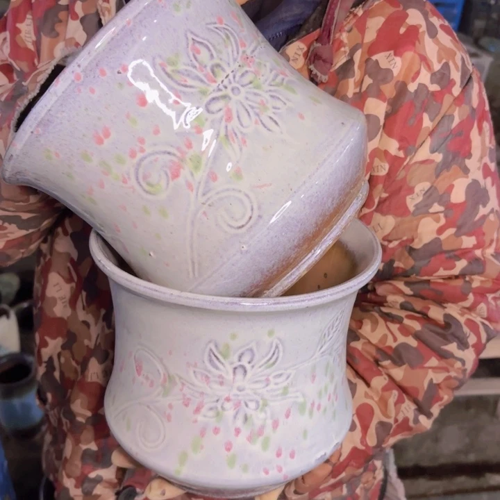 花盆 透气紫砂花盆 口径 高度