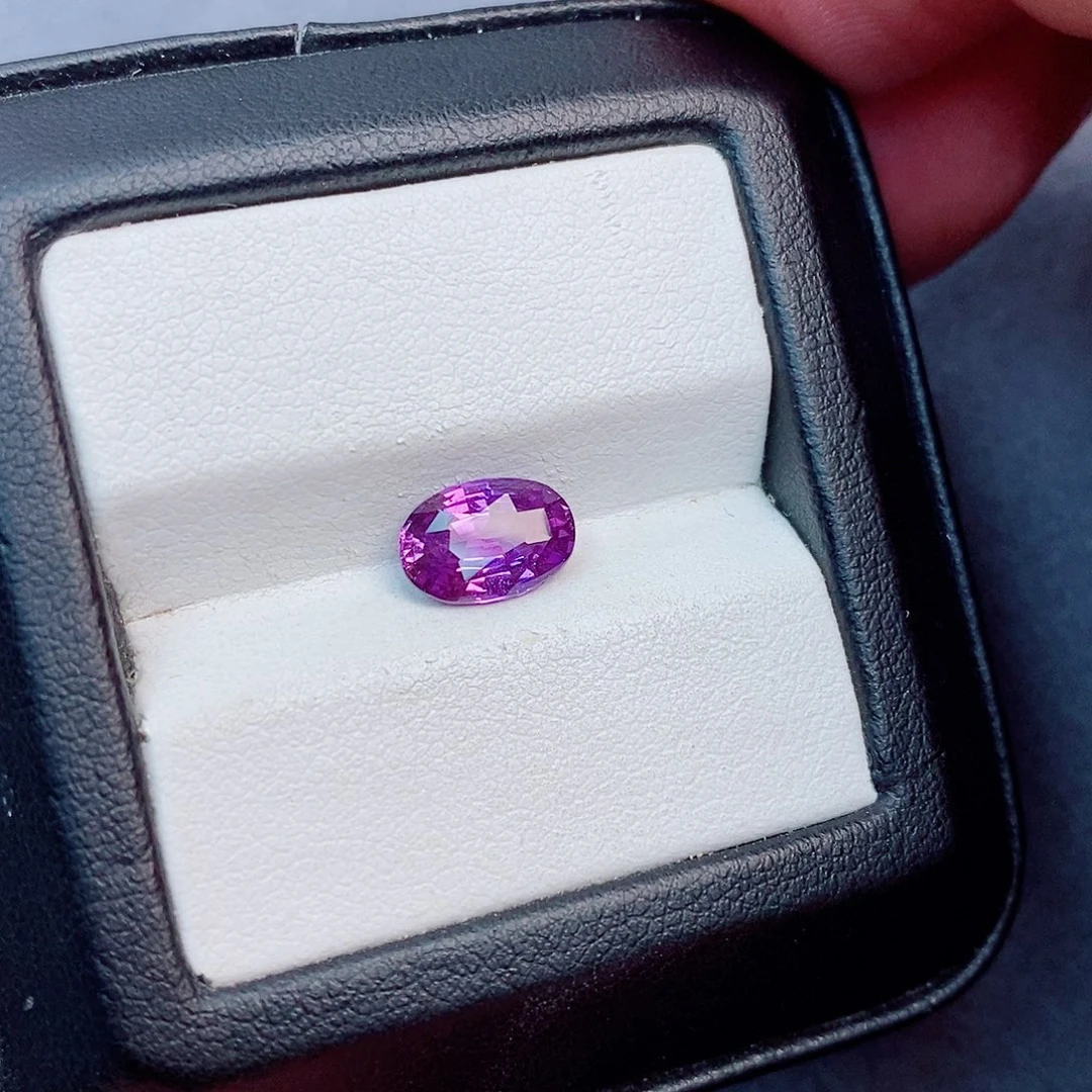 裸石彩色蓝宝石2.05ct 吉尔德 薰衣草