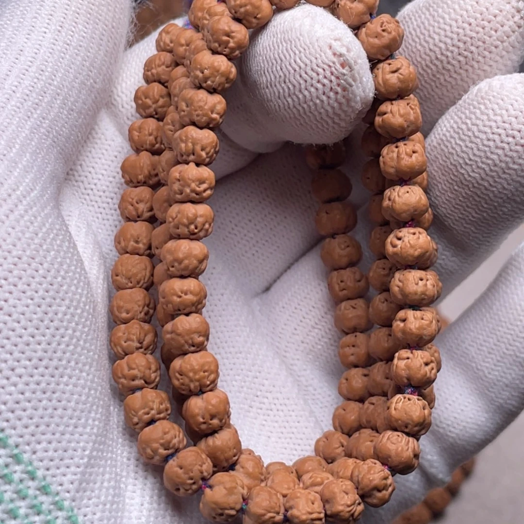 金刚菩提手串?***丽定制款梅花佛手尺寸6