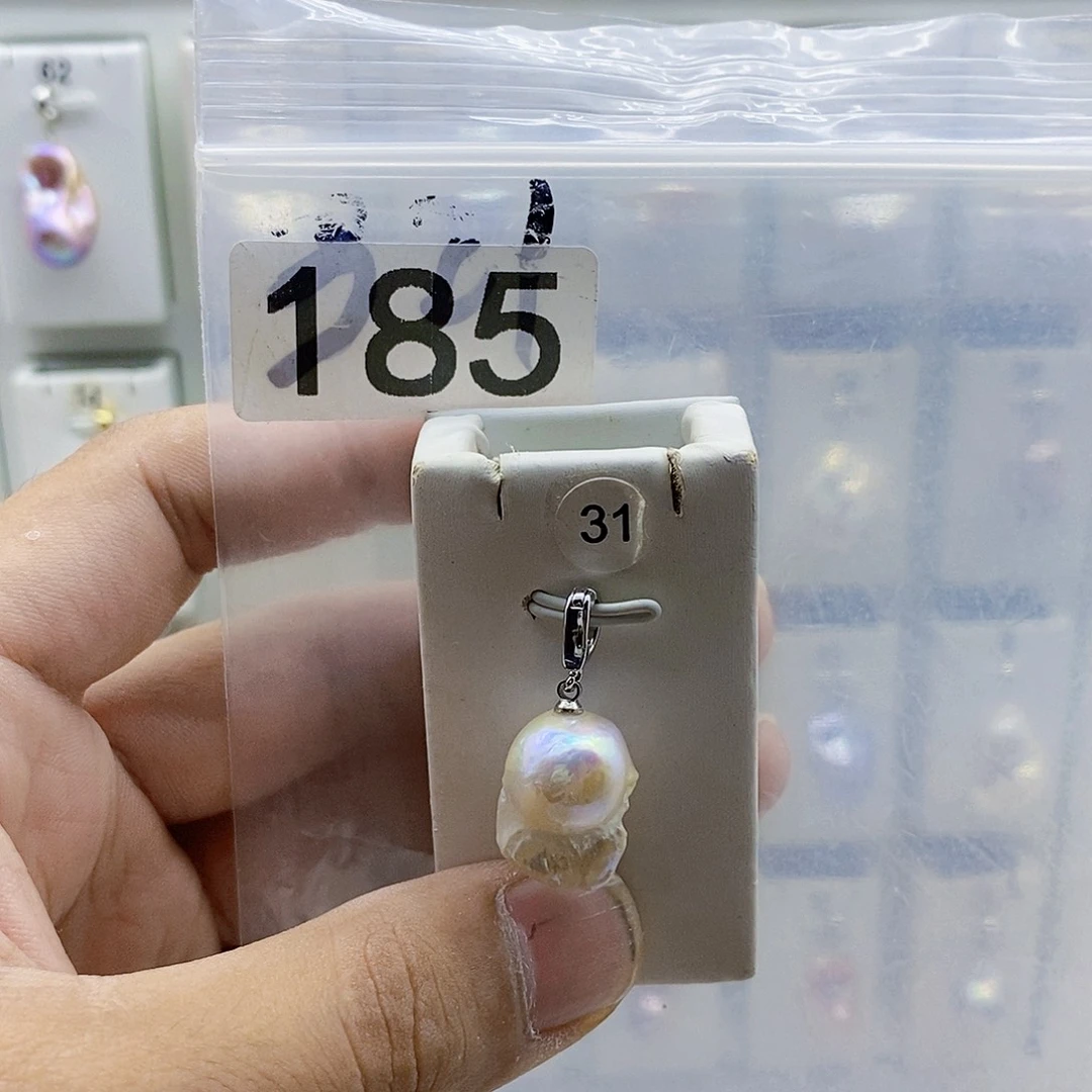 颈饰合金淡水珍珠
