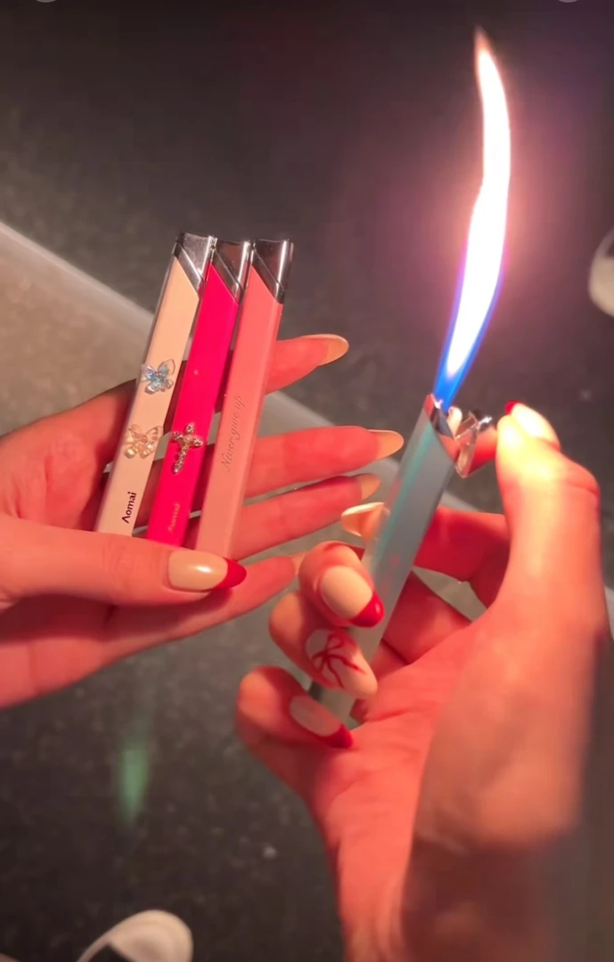 原创手作打火机小白条送闺蜜女友高颜值情人节生日礼物精致