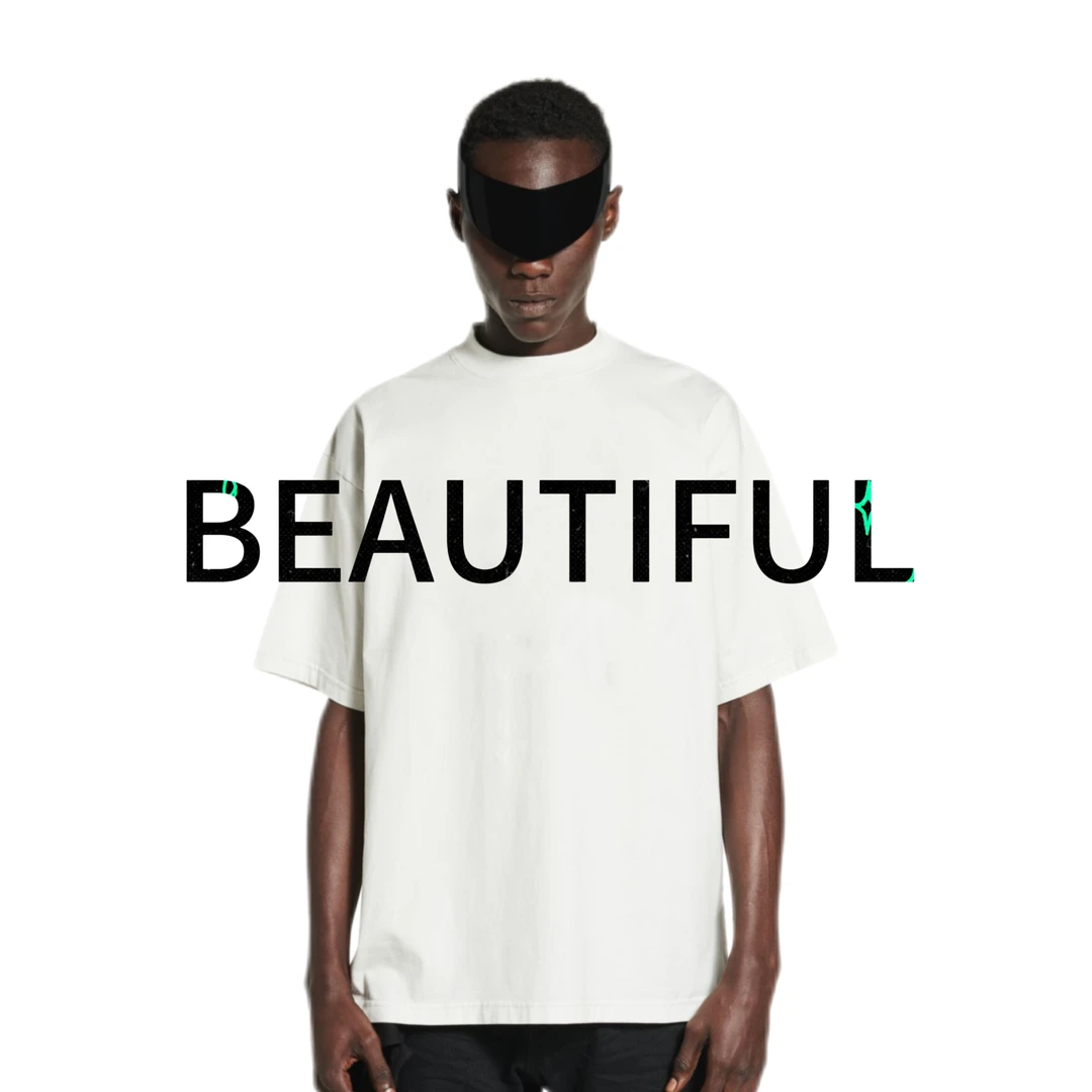 【Good彩钻长袖]2025春夏限定男女轻奢宽松T恤#GZ032