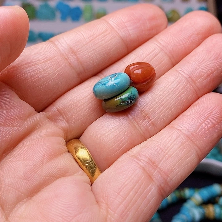 5***.南红玛瑙未镶嵌颈饰