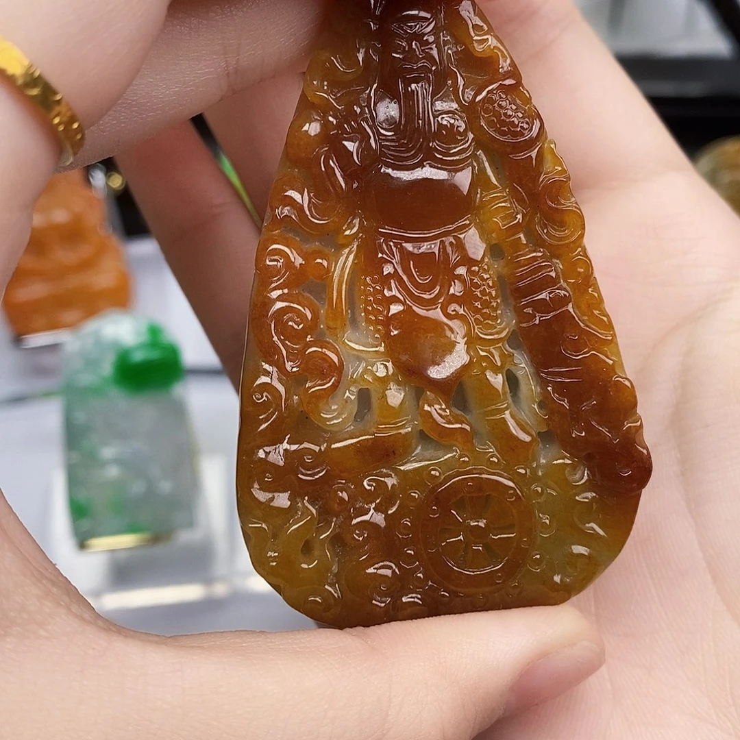 颈饰未镶嵌翡翠翡翠A货