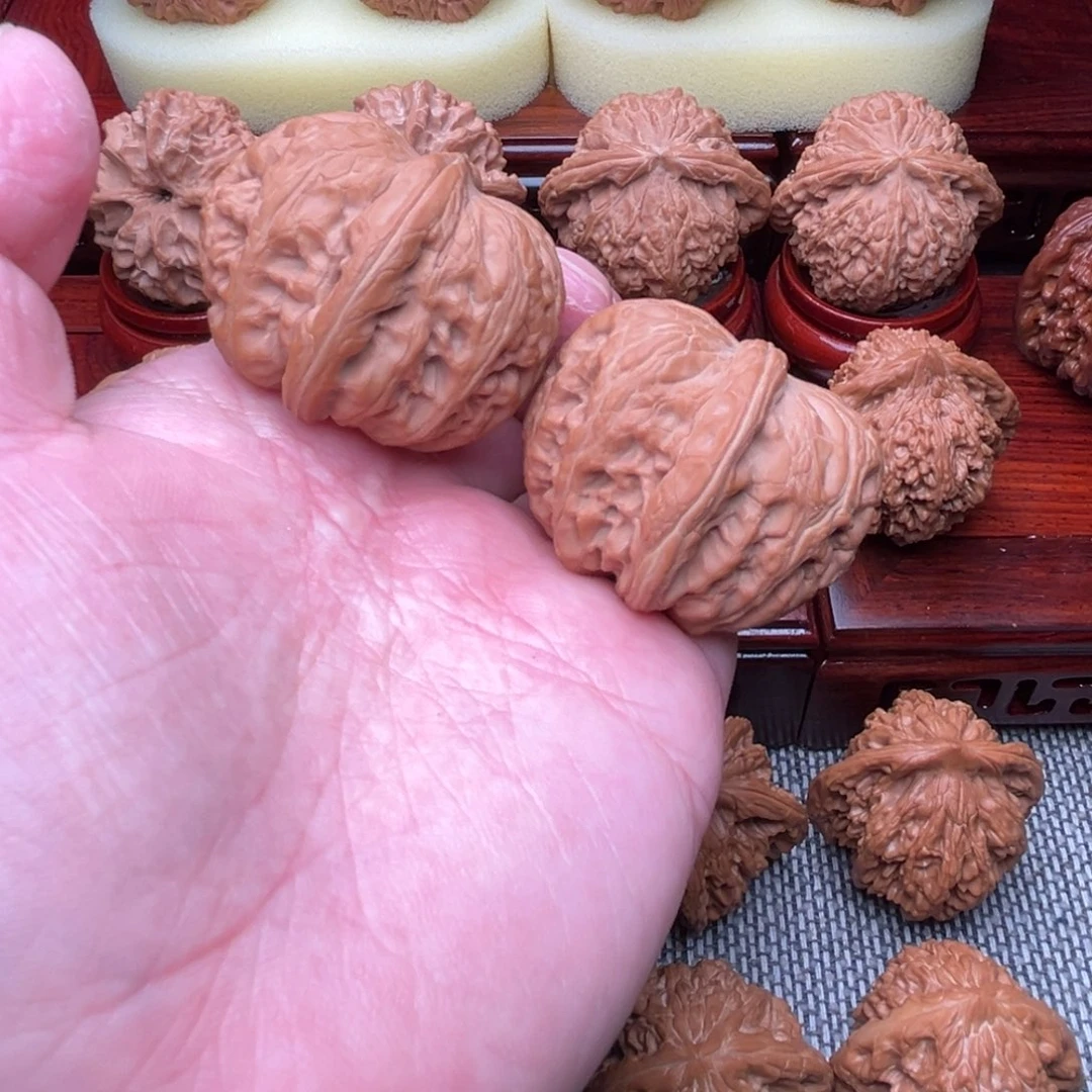 文玩核桃吊坠元宝43尺全品