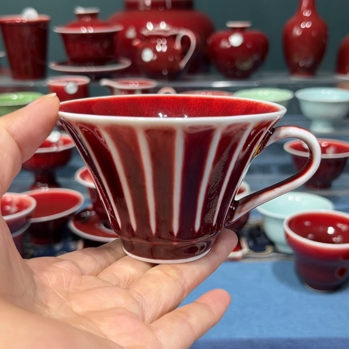 景德镇浅行窑咖啡杯
