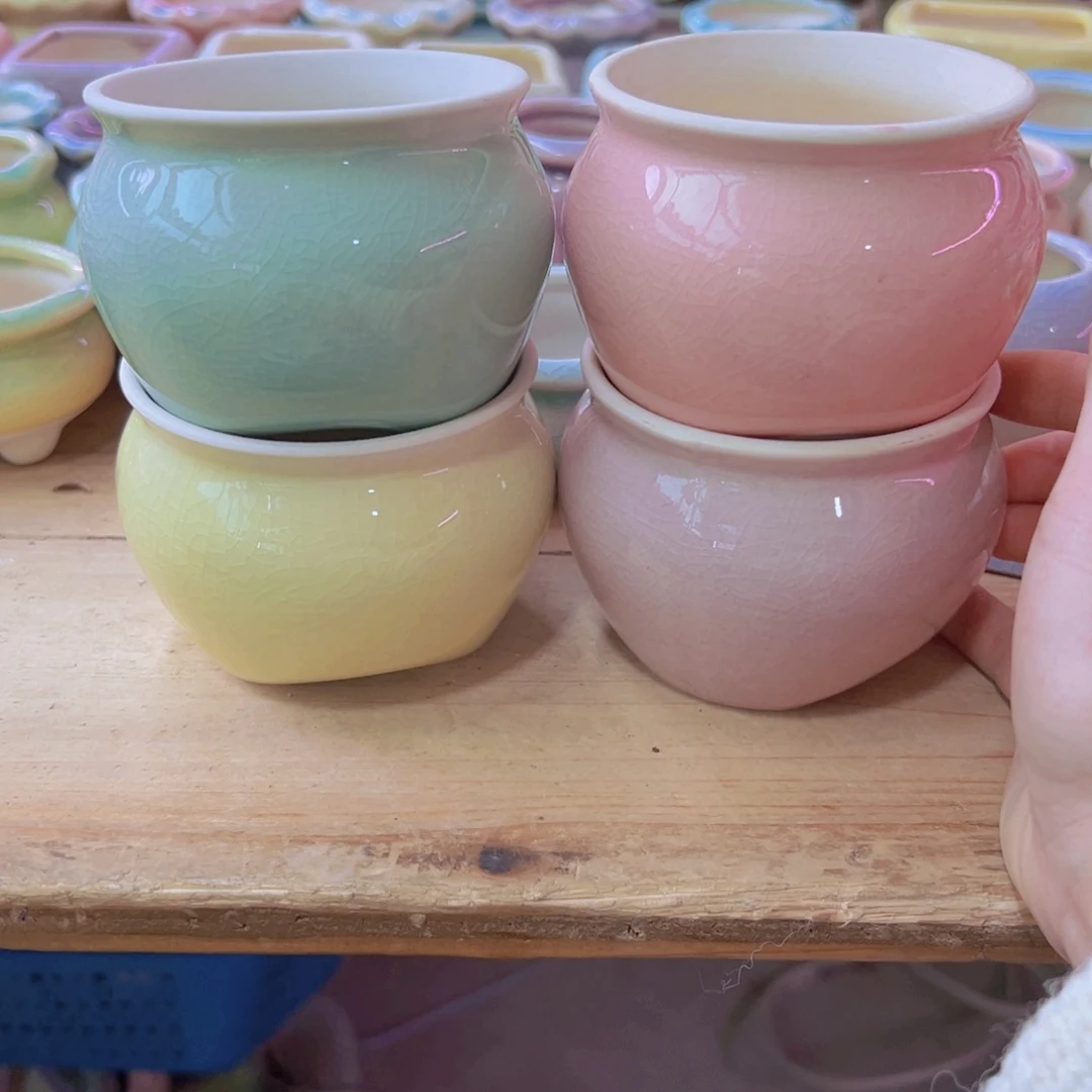 陶瓷花盆当场凑满12包邮