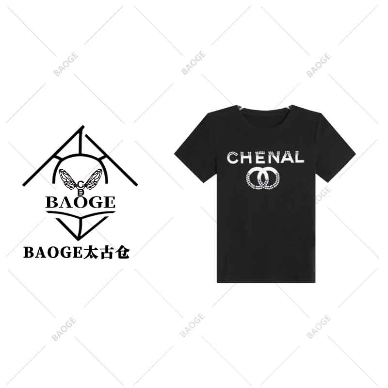 【BAOGE太古仓】A79172新款洋气百搭休闲短袖