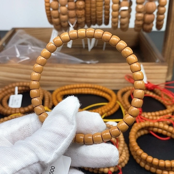 橄榄核手串/手链兔*佳6.2老挝直切单圈