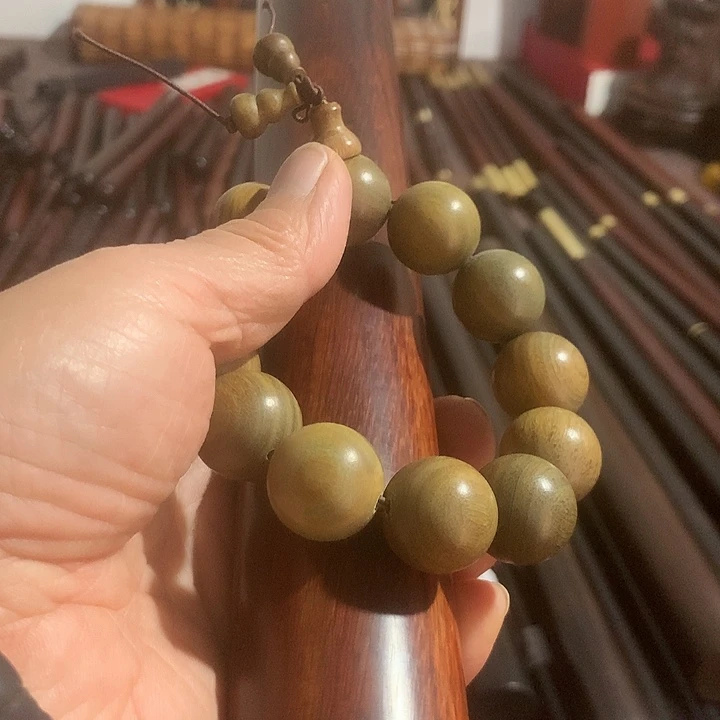 东非黑黄檀（紫光檀）水*影手串面棍紫檀、绿檀