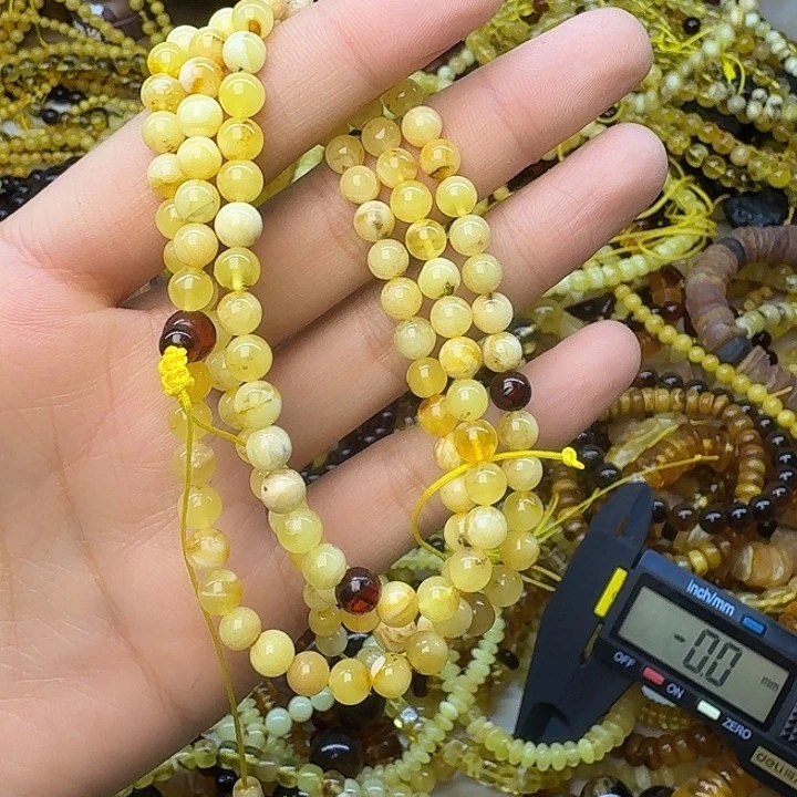 好***己琥珀未镶嵌珠宝奇石