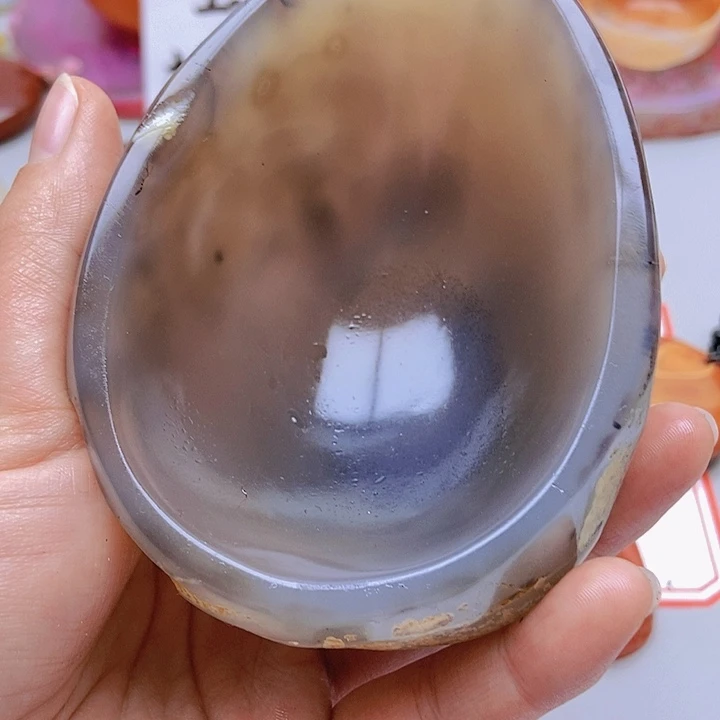 【闪购商品】玛瑙/玉髓珠宝半成品未镶嵌l****）
