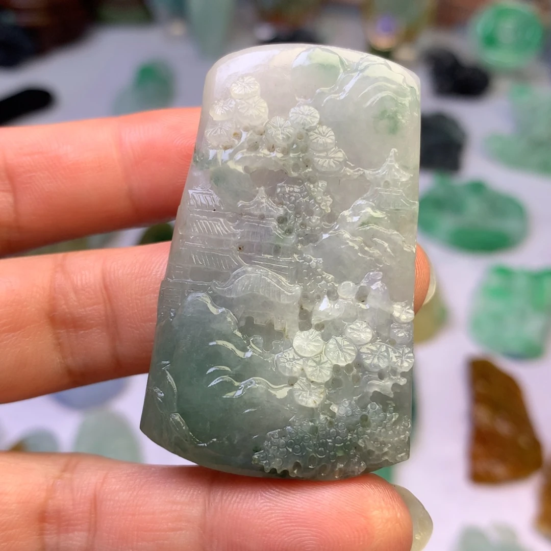 定制翡翠未镶嵌翡翠