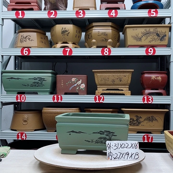 紫砂花盆紫砂花盆