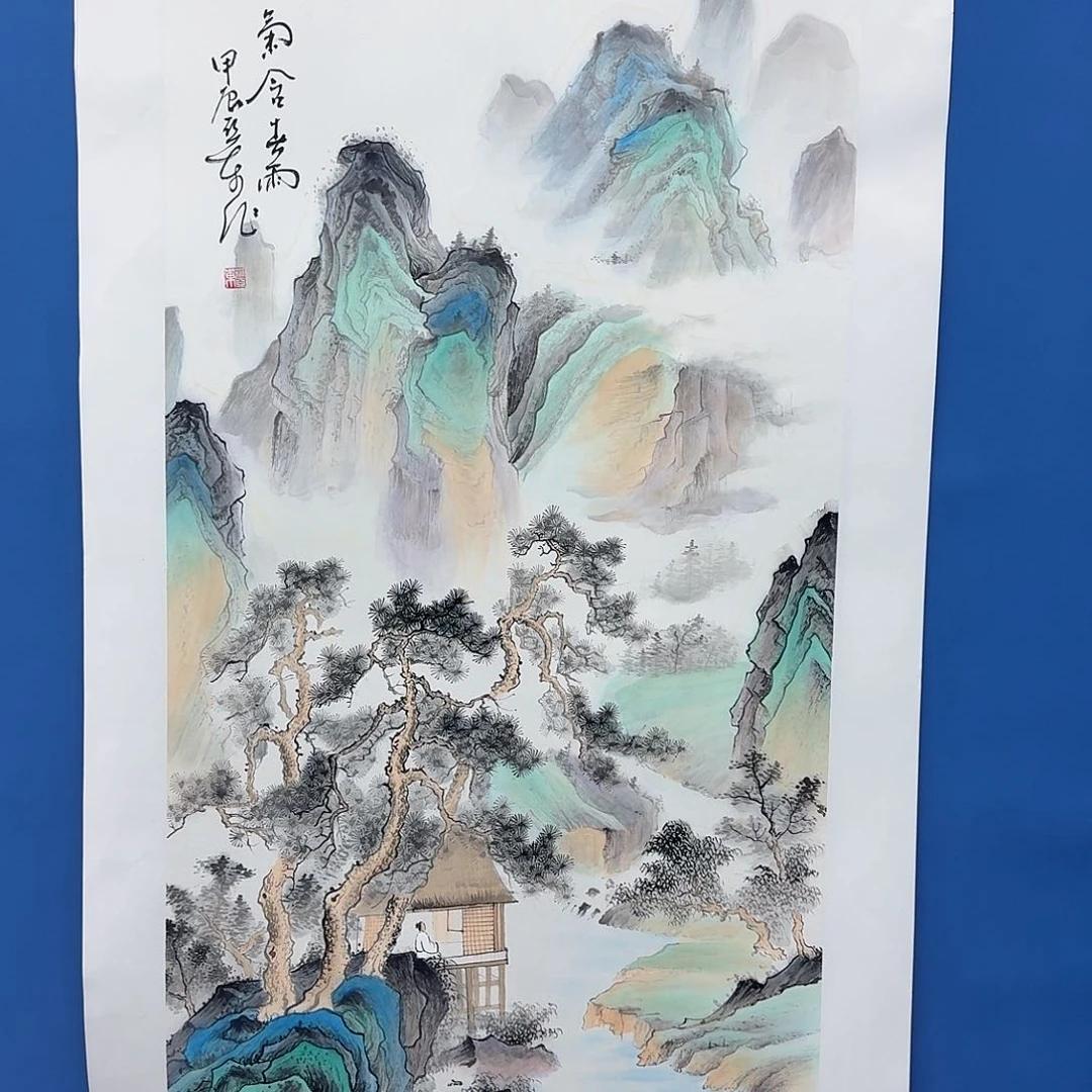 国画多次参加国内外大型书画