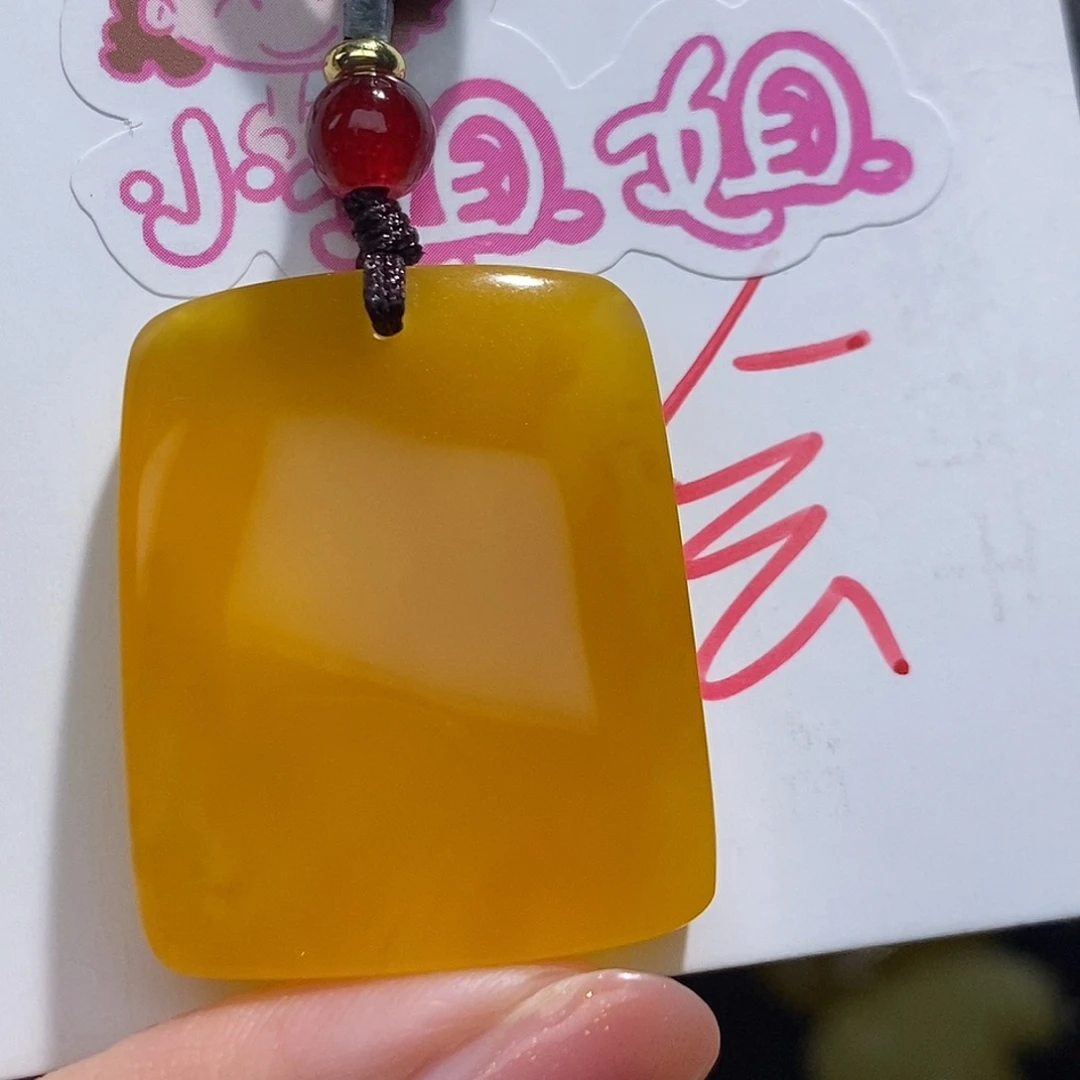 定制琥珀未镶嵌蜜蜡吊坠