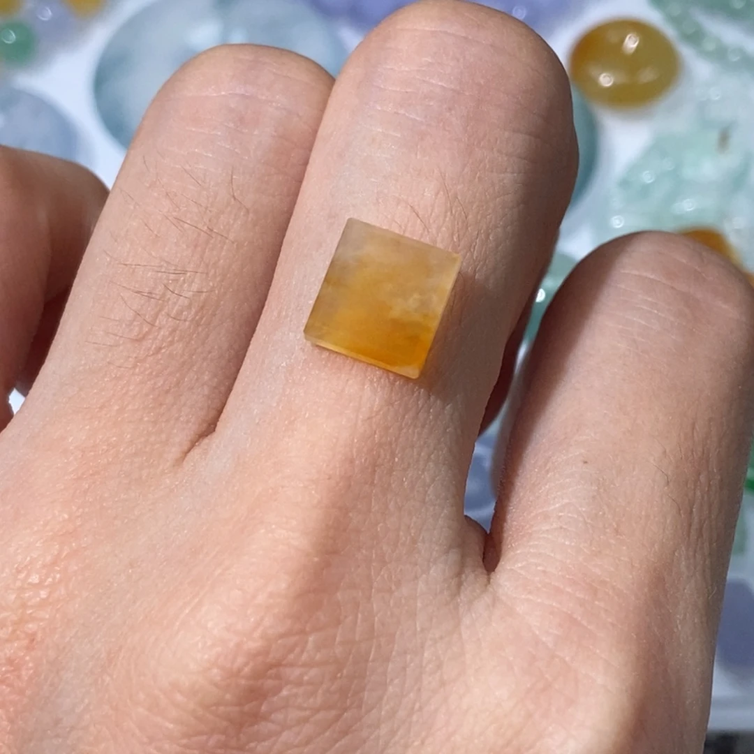 未镶嵌定制翡翠翡翠8.9×2.4