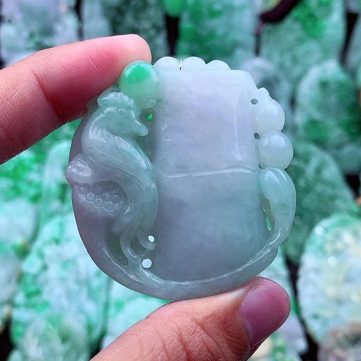 翡翠吊坠(不含链)未镶嵌