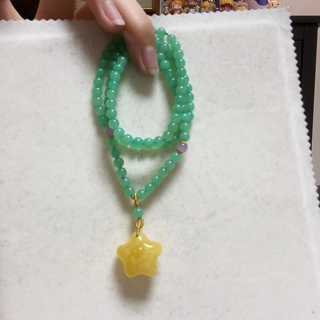 石英质玉手串未镶嵌简单