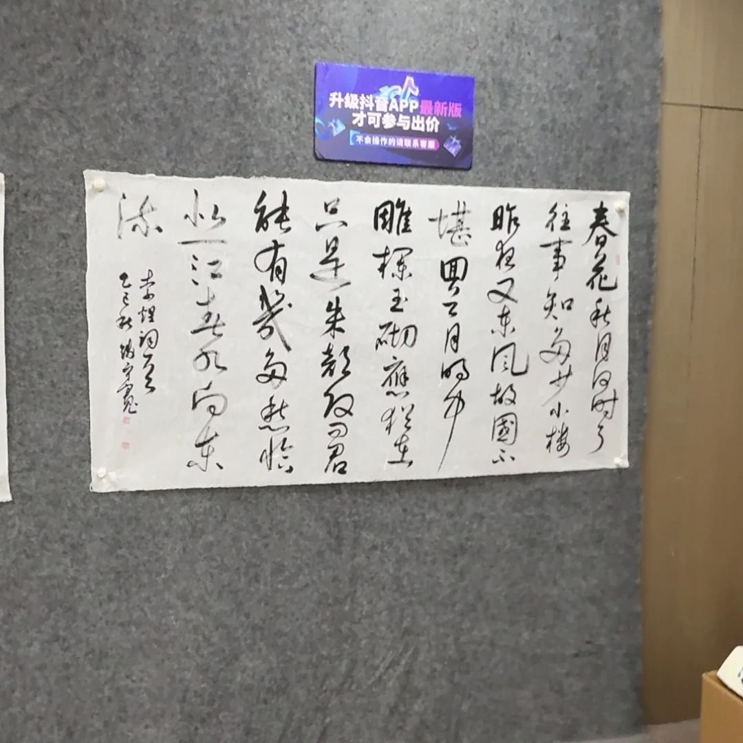 国画书法作品qsk作品