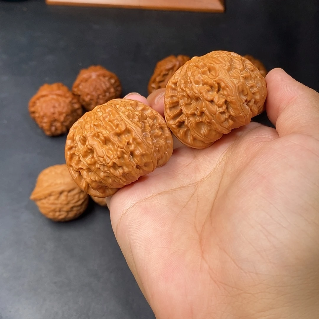 文玩核桃把件球白43