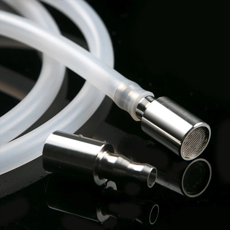 茶具电器上水管配件自动抽水茶台桶装水加重不锈钢沉水头水管沉头