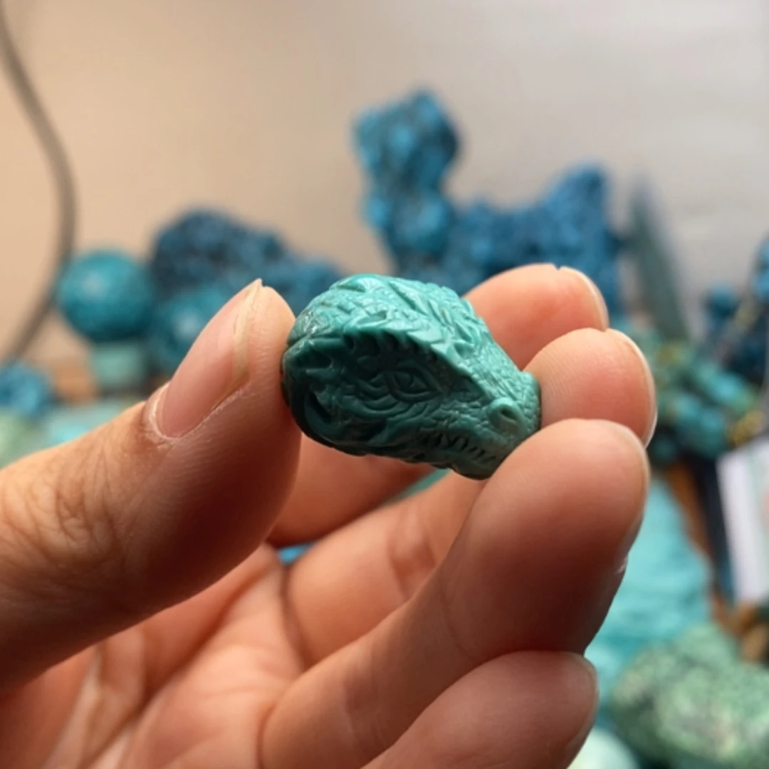 【闪购商品】未镶嵌绿松石珠宝半成品