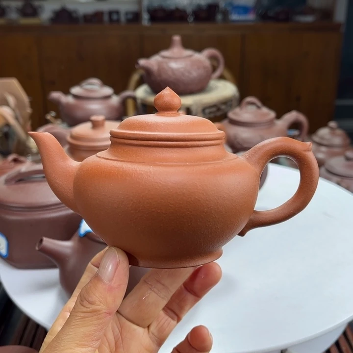 紫砂茶壶紫砂花茶