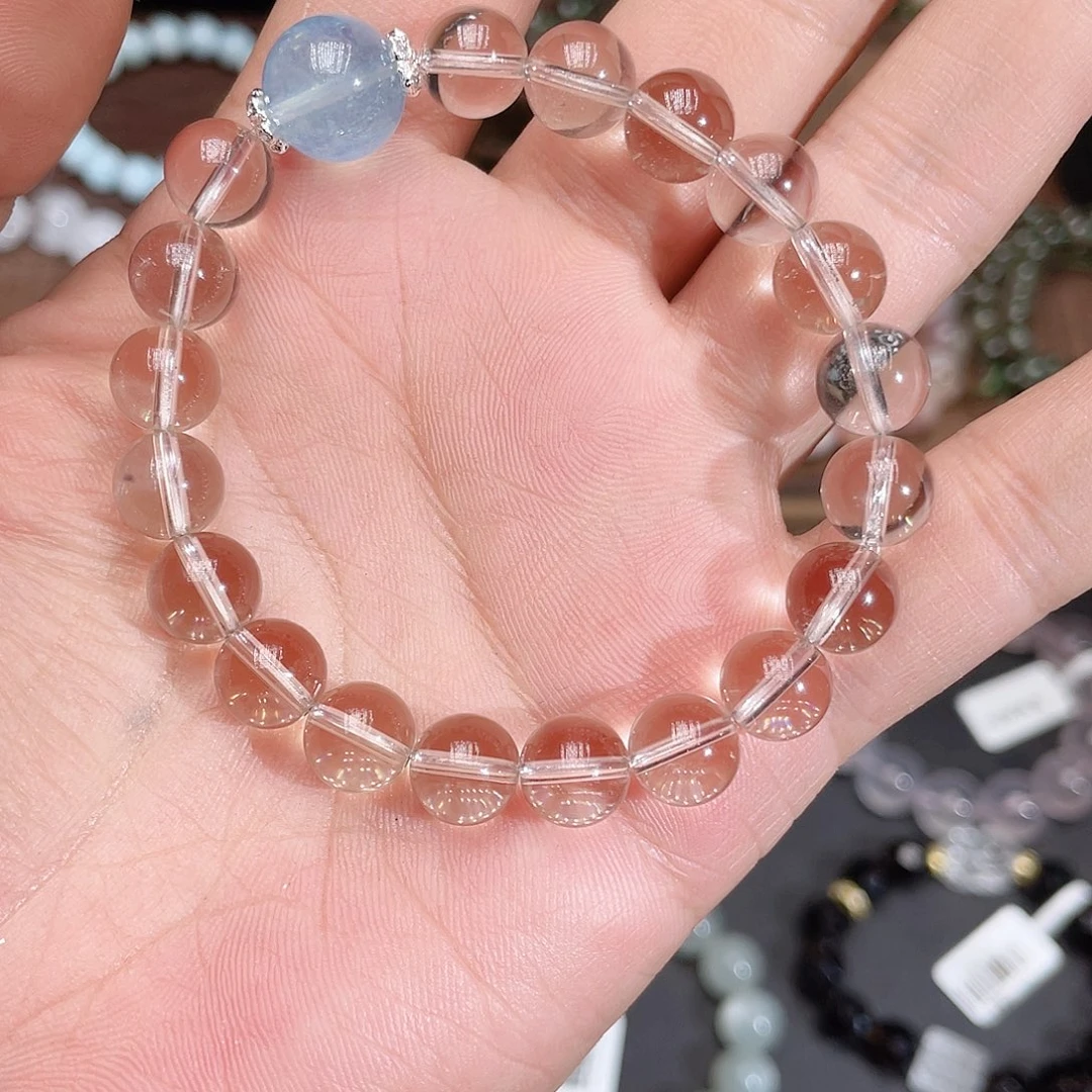 水晶手链未镶嵌白水晶设计款