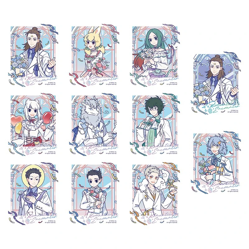 非人哉礼遇系列拍立得盲盒原创动漫周边镭射礼物收藏卡牌